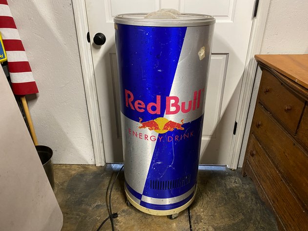 Image for Red Bull Energy Drink Rolling Advertising Electric Cooler
