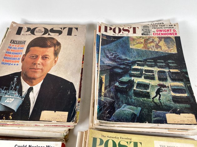 Image for (40+) Late 1950s-1960s Saturday Evening Post Magazines