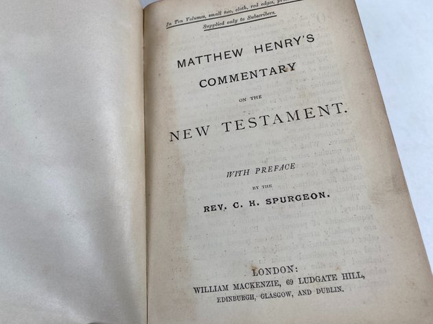 Image for (10) Volumes of Antique Books of 