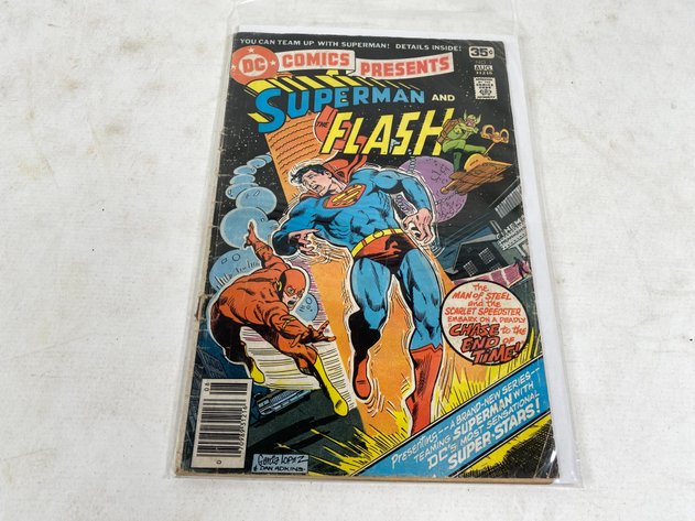 Image for 1978 DC Superman and Flash Comic Book
