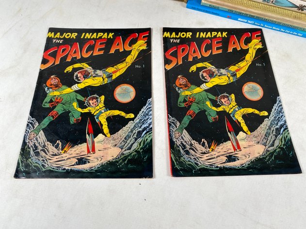 Image for (35+) Vintage and Antique Children's Books and Comic Books