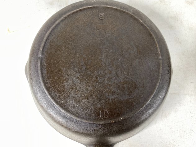 Image for (4) Lodge Cast Iron Frying Pans, Some Not Marked, Various Sizes