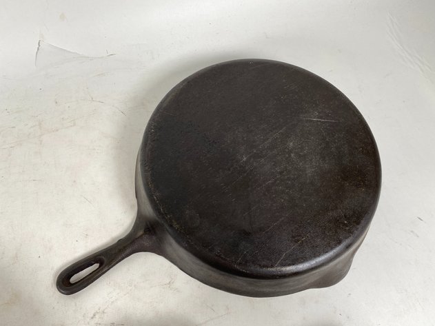 Image for (3) Cast Iron Skillets, Marked #12, Ozark Trail, and Old Mountain