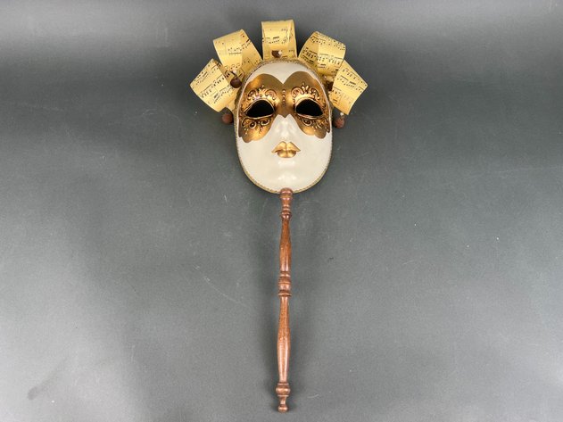 Image for (2) Mardi Gras Plastic Masks