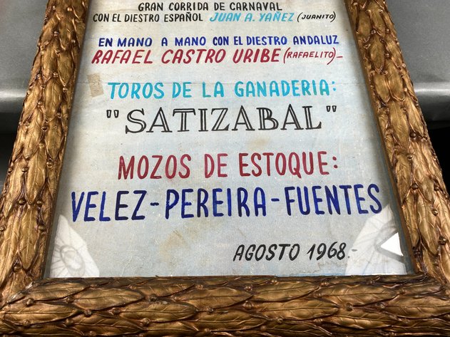 Image for Framed Advertising Poster