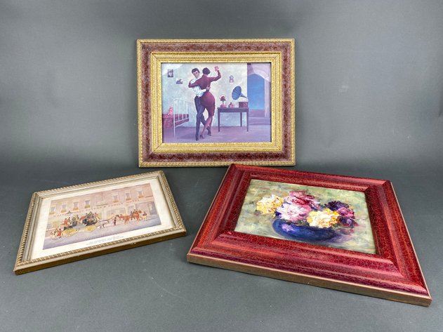 Image for Assortment of Framed Art