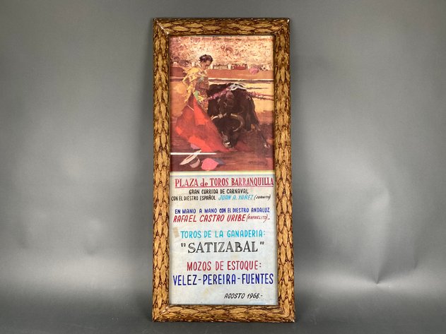 Image for Framed Advertising Poster