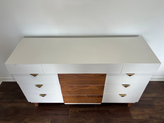 Image for Mid Century Modern Style (12) Drawer Dresser