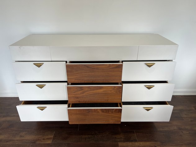 Image for Mid Century Modern Style (12) Drawer Dresser