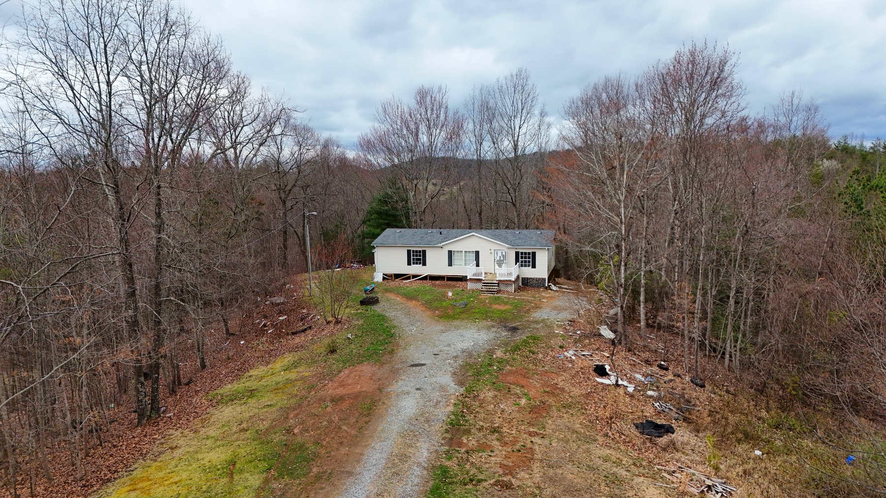Image for Commissioner’s Sale: 23± Acres of Private Land with Mobile Home in Mount Airy, NC