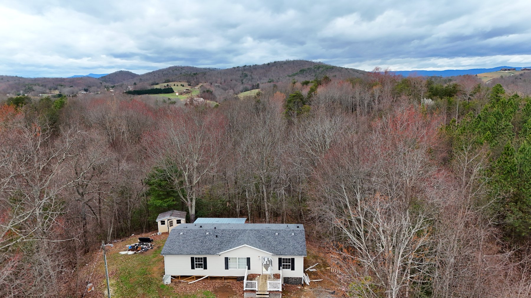 Image for Commissioner’s Sale: 23± Acres of Private Land with Mobile Home in Mount Airy, NC