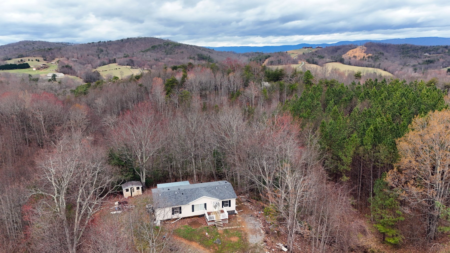 Image for Commissioner’s Sale: 23± Acres of Private Land with Mobile Home in Mount Airy, NC