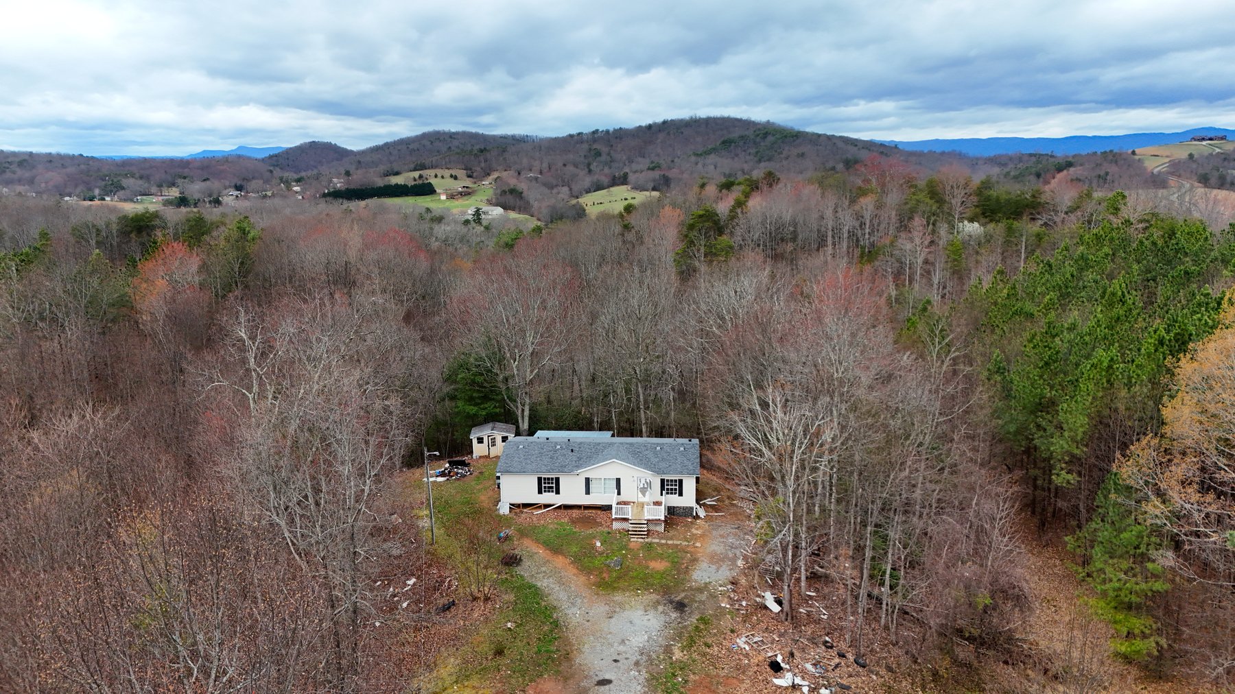 Image for Commissioner’s Sale: 23± Acres of Private Land with Mobile Home in Mount Airy, NC
