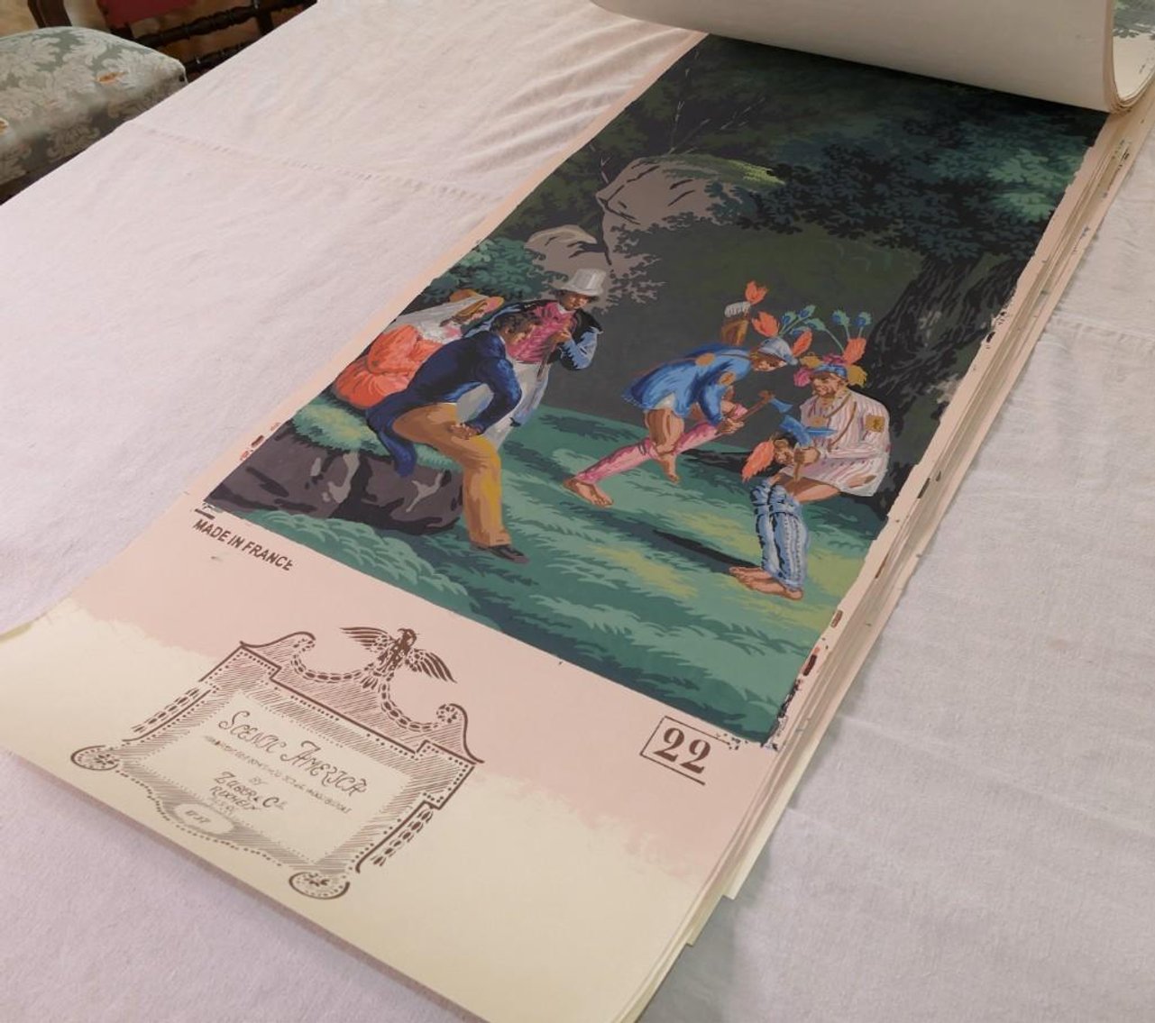 Image for Authentic Zuber Wallpaper 