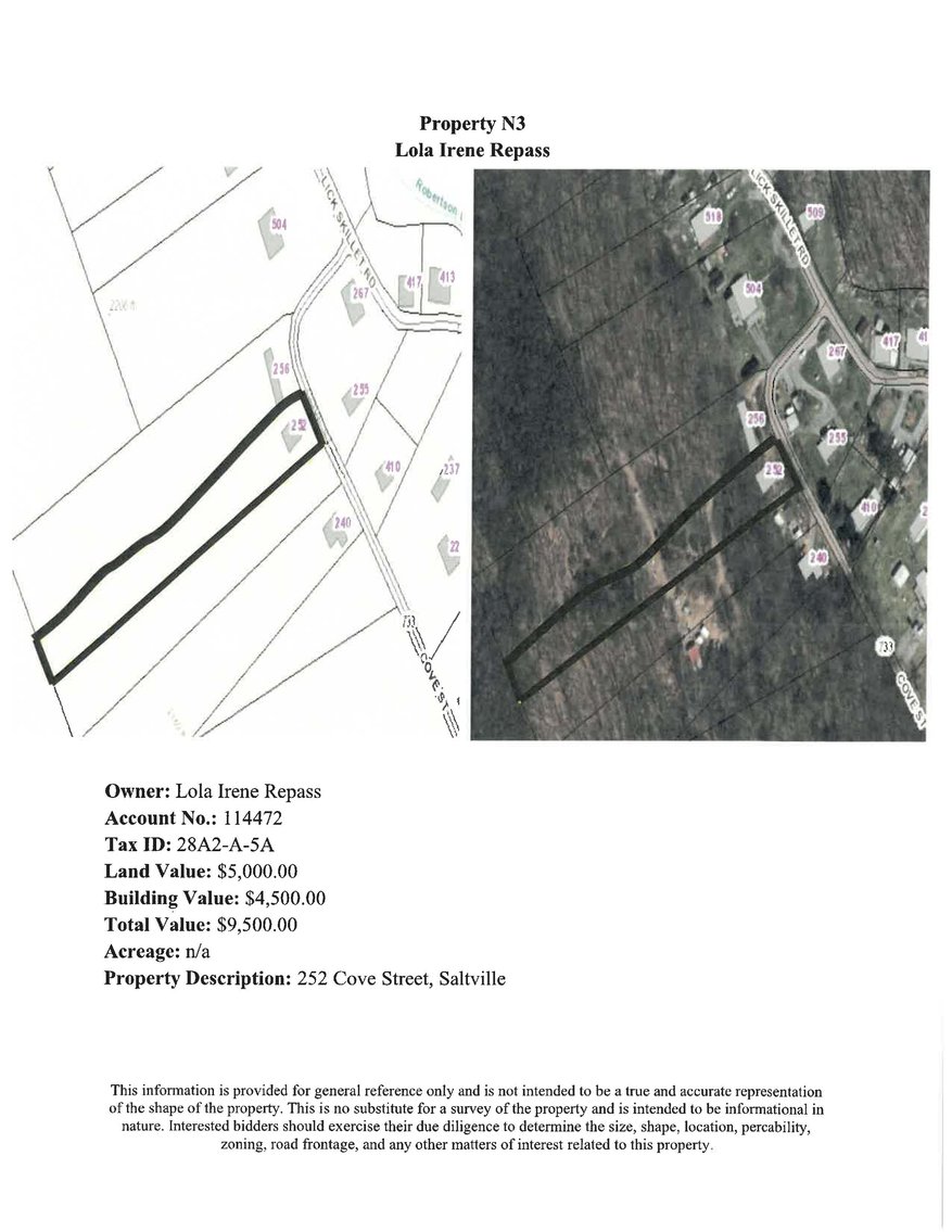 Image for NJ3 - 252 Cove Street, Saltville