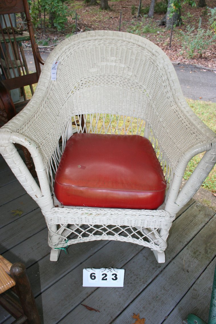 Image for Antique Wicker Rocker