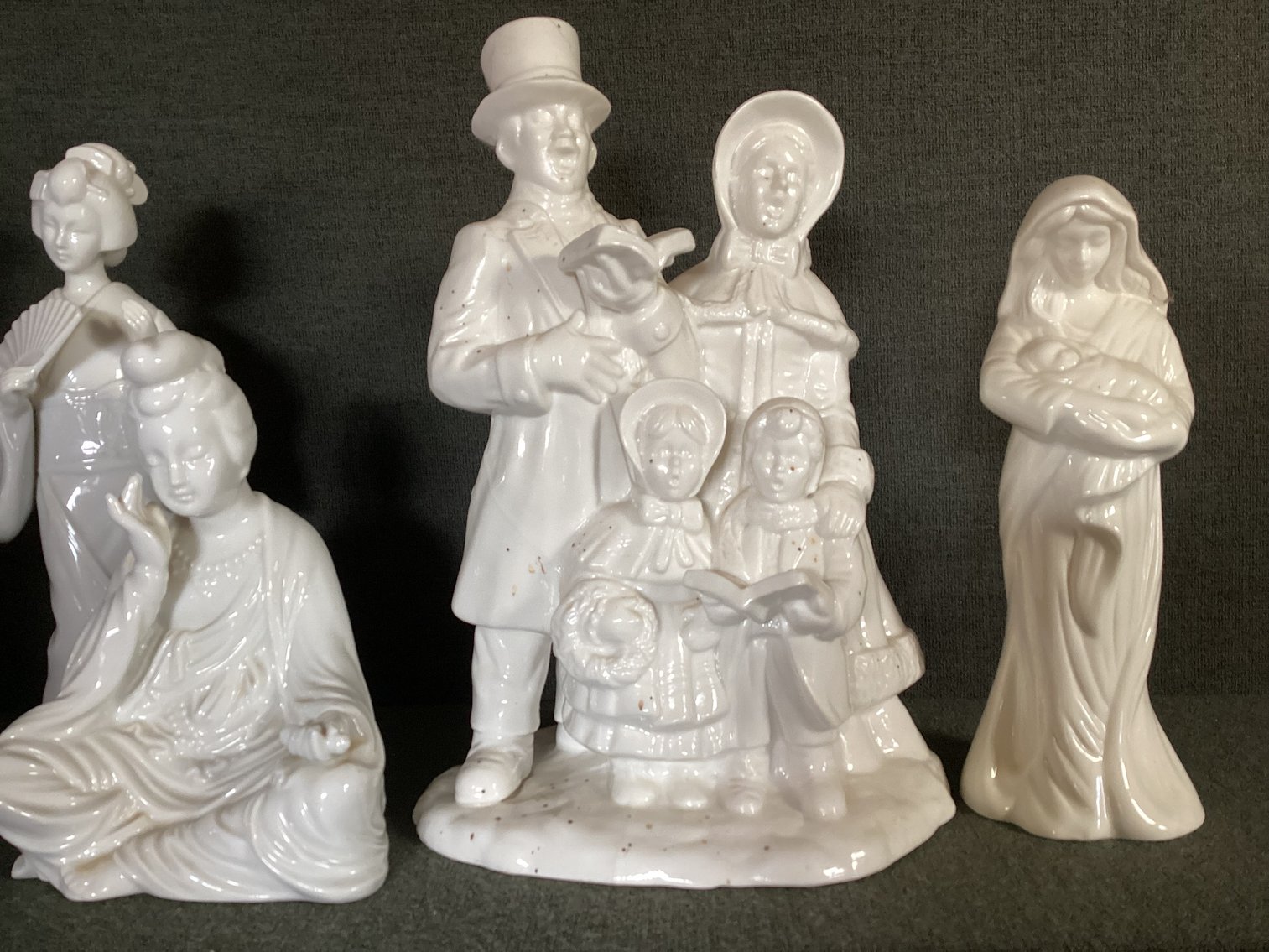 Image for White Dept 56 Victorian Family