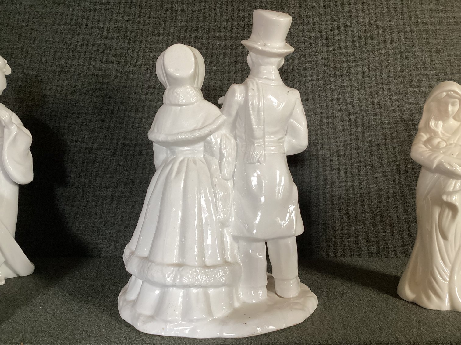 Image for White Dept 56 Victorian Family