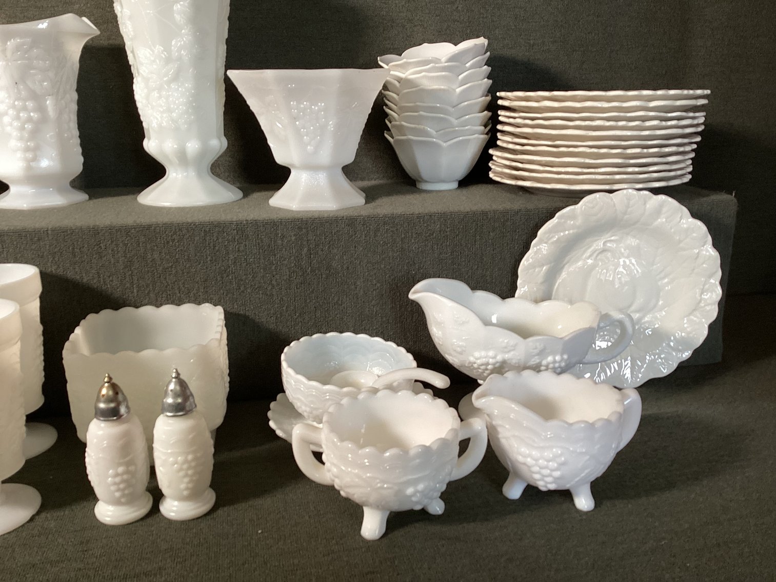 Image for Milk Glass & White Porcelain