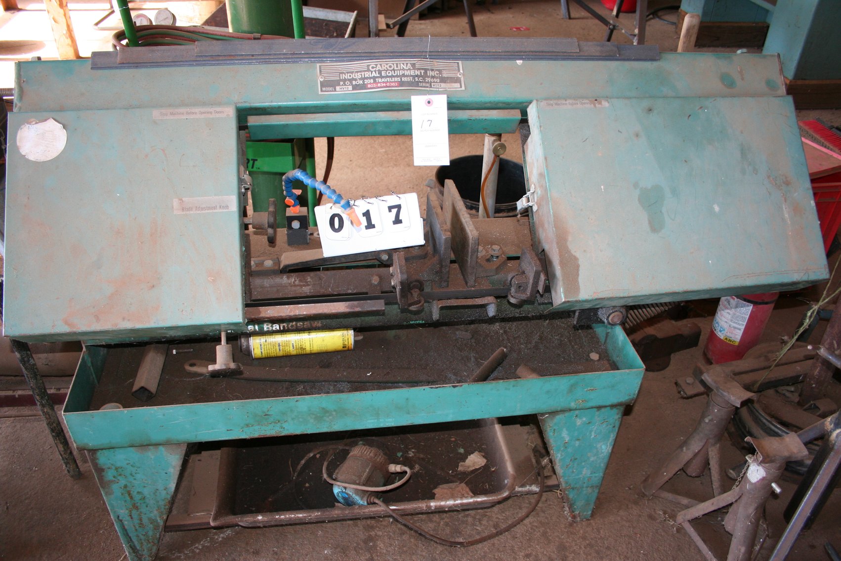 Image for Carolina Equipment Metal Band Saw Model # HV12