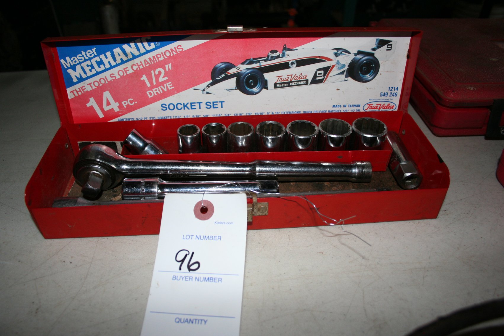 Image for Master Mechanic Socket Set 14 Piece 1/2