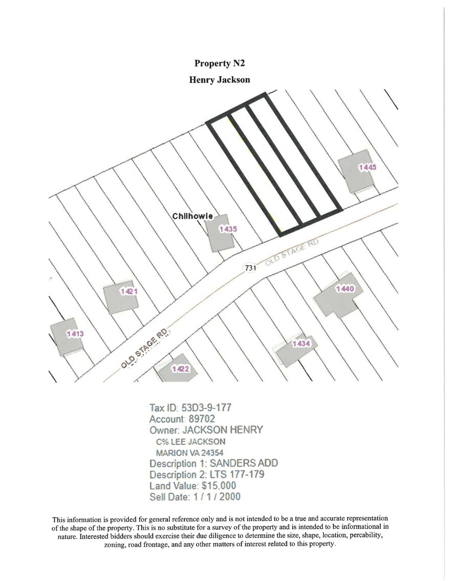 Image for NJ2 Vacant; Old Stage Road, Chilhowie