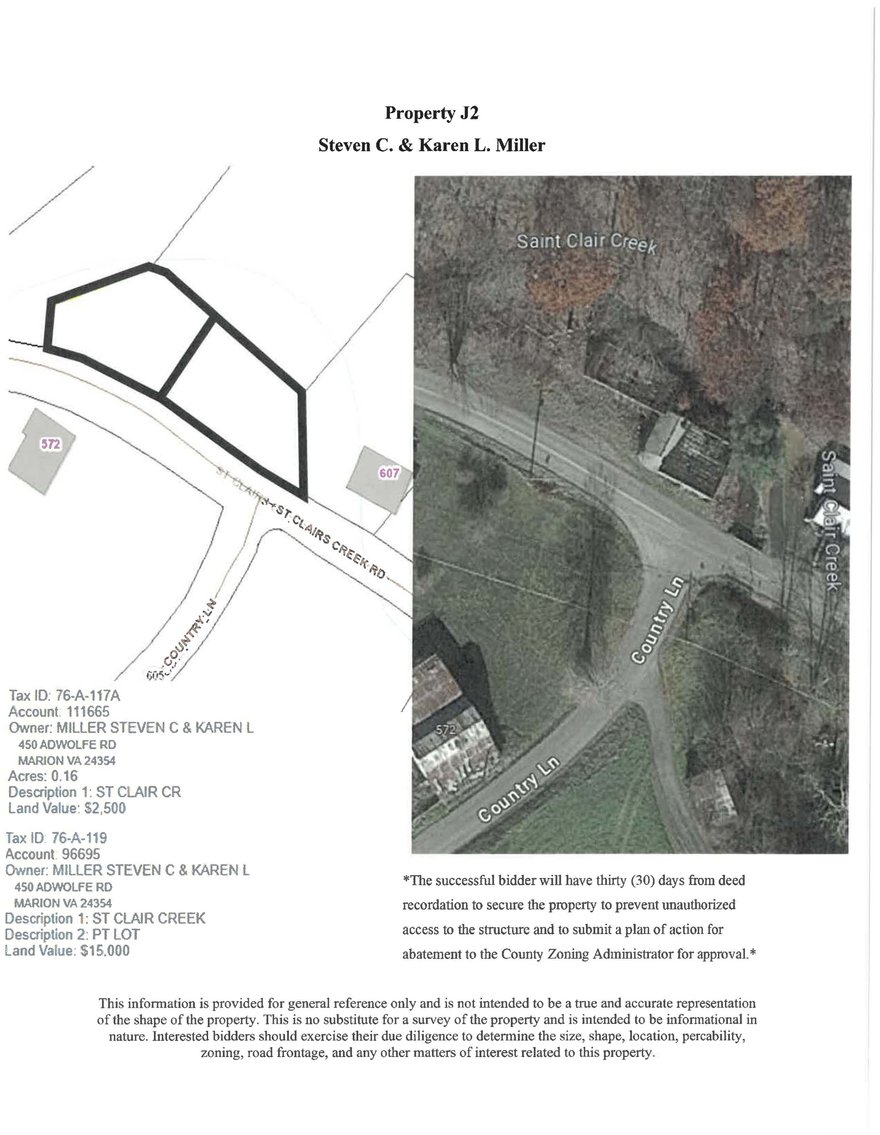 Image for J2 Vacant; St. Clairs Creek Road, Chilhowie