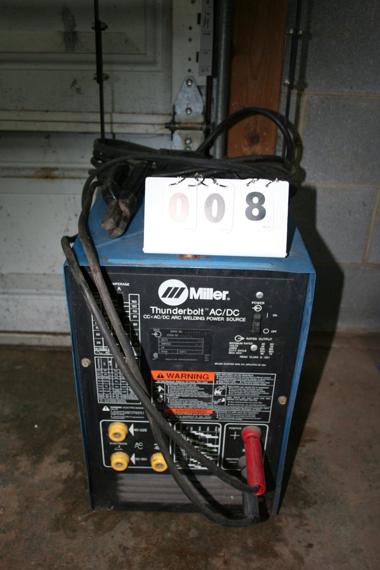 Image for Miller Thunderbolt Arc Welder