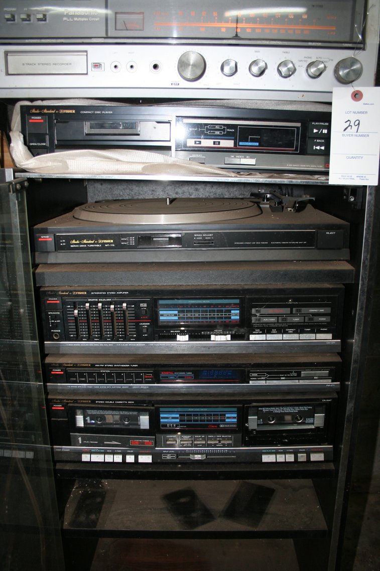 Image for Vintage Stereo Equipment Fisher - Panasonic
