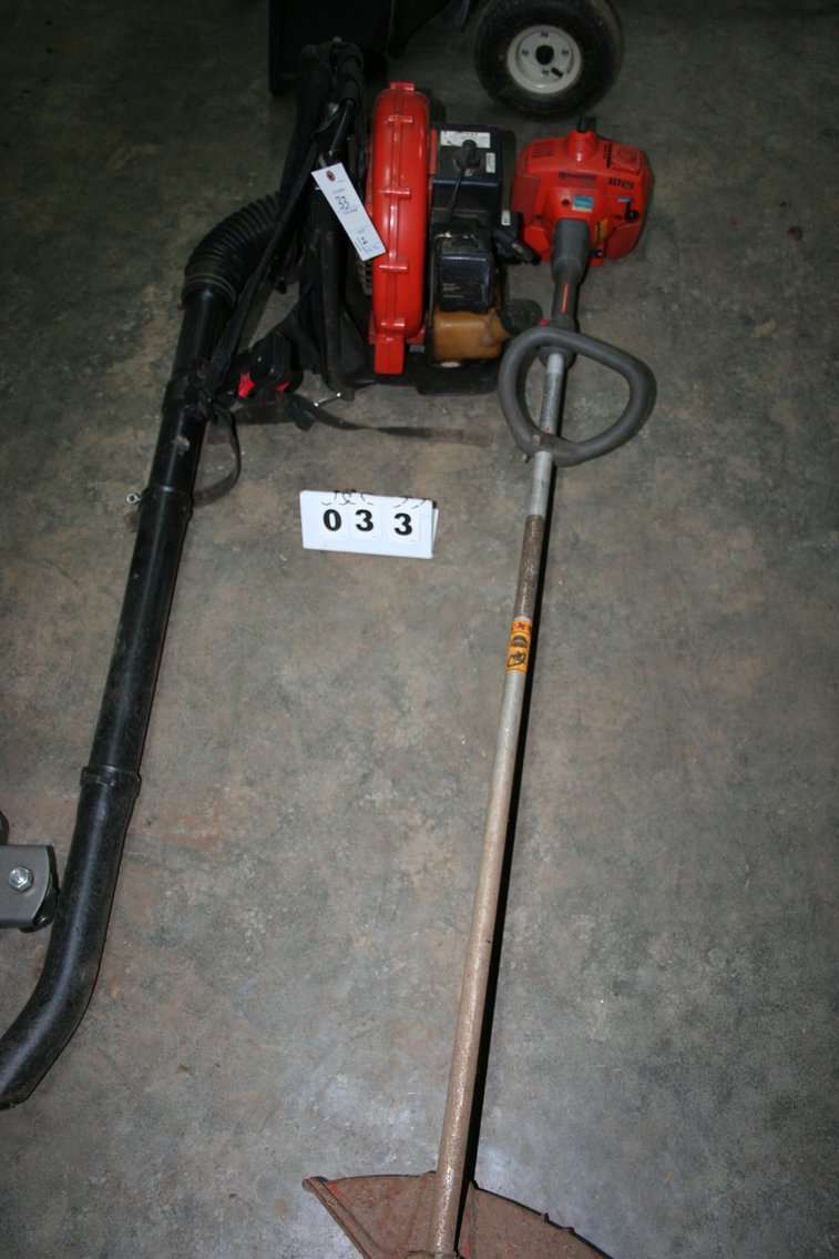 Image for Husqvarna Back Pack Blower & Husqvarna Weed Eater (Used)