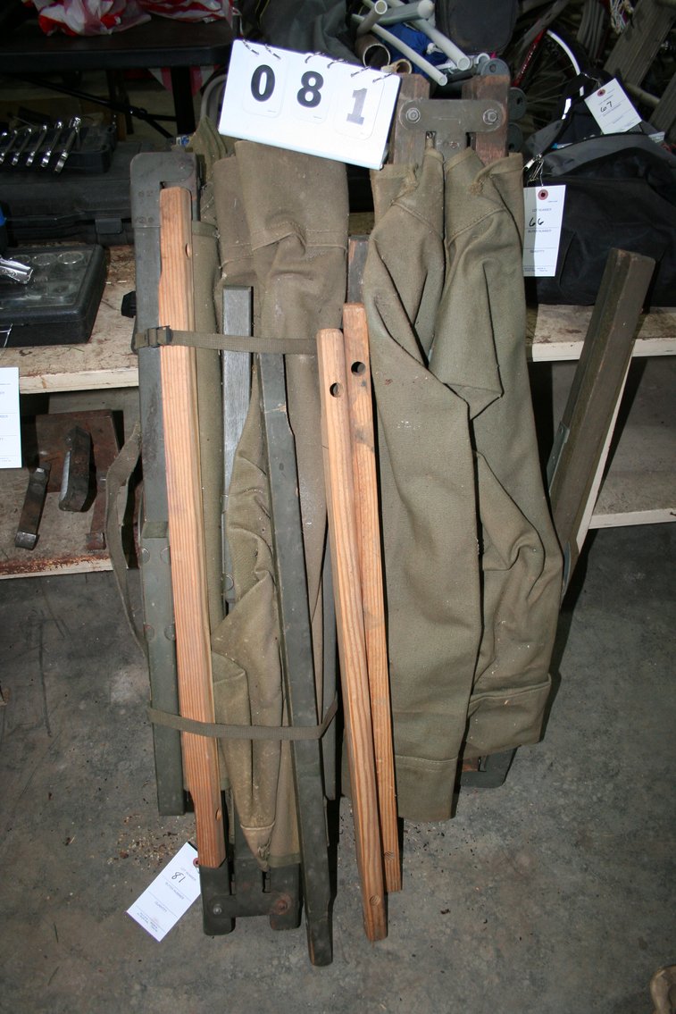 Image for 2 Army Cots