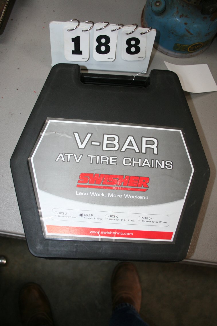 Image for V-Bar ATV Tire Chains (New)