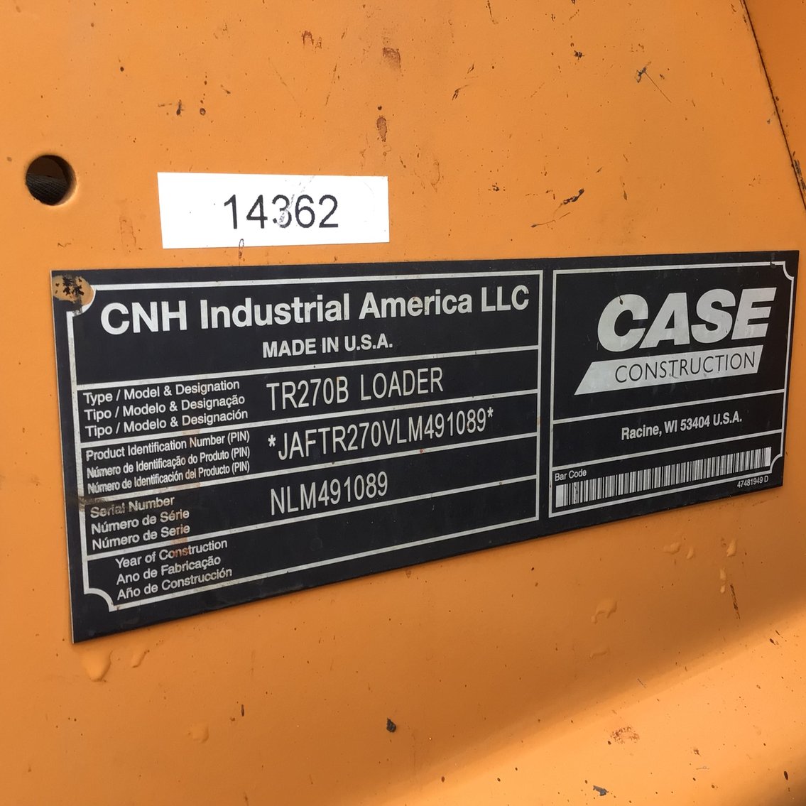 Image for Case Skid Steer