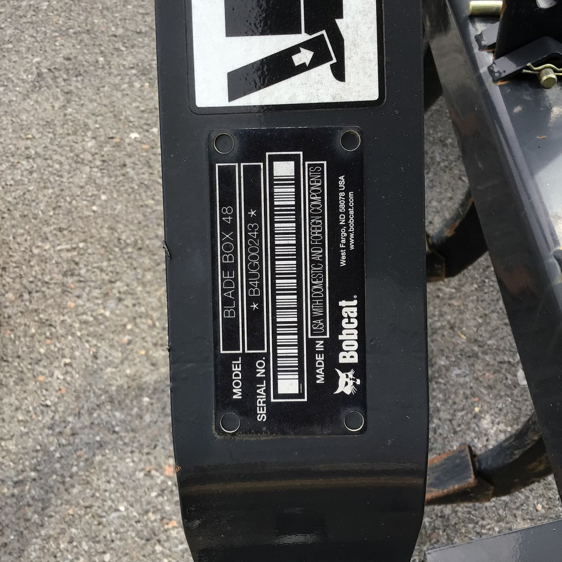 Image for Bobcat Blade Box