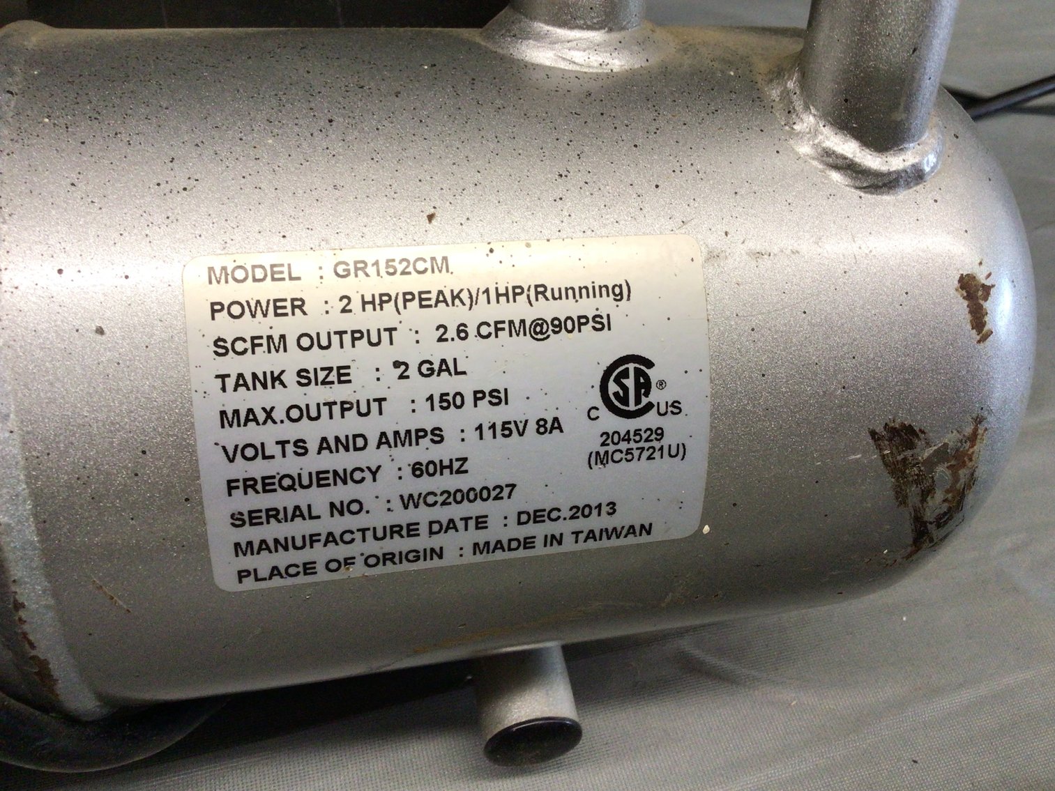 Image for Portable compressor