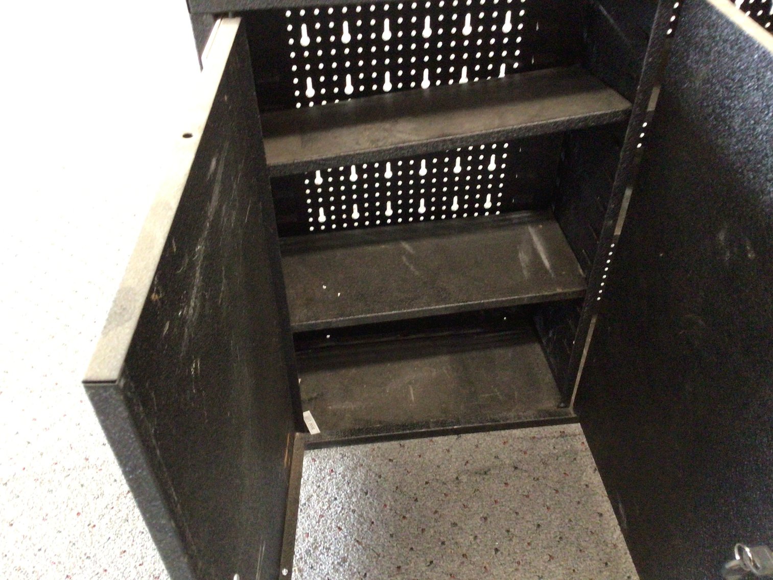 Image for Metal wall mount tool cabinet