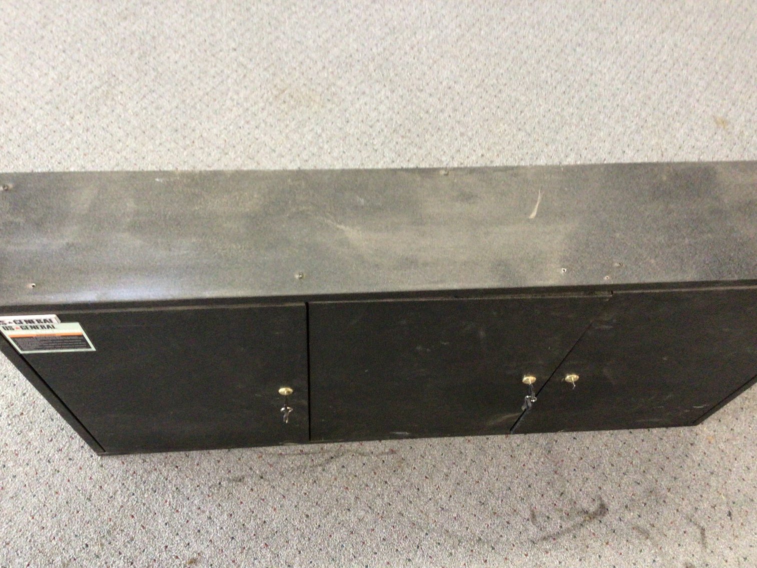 Image for Metal wall mount tool cabinet