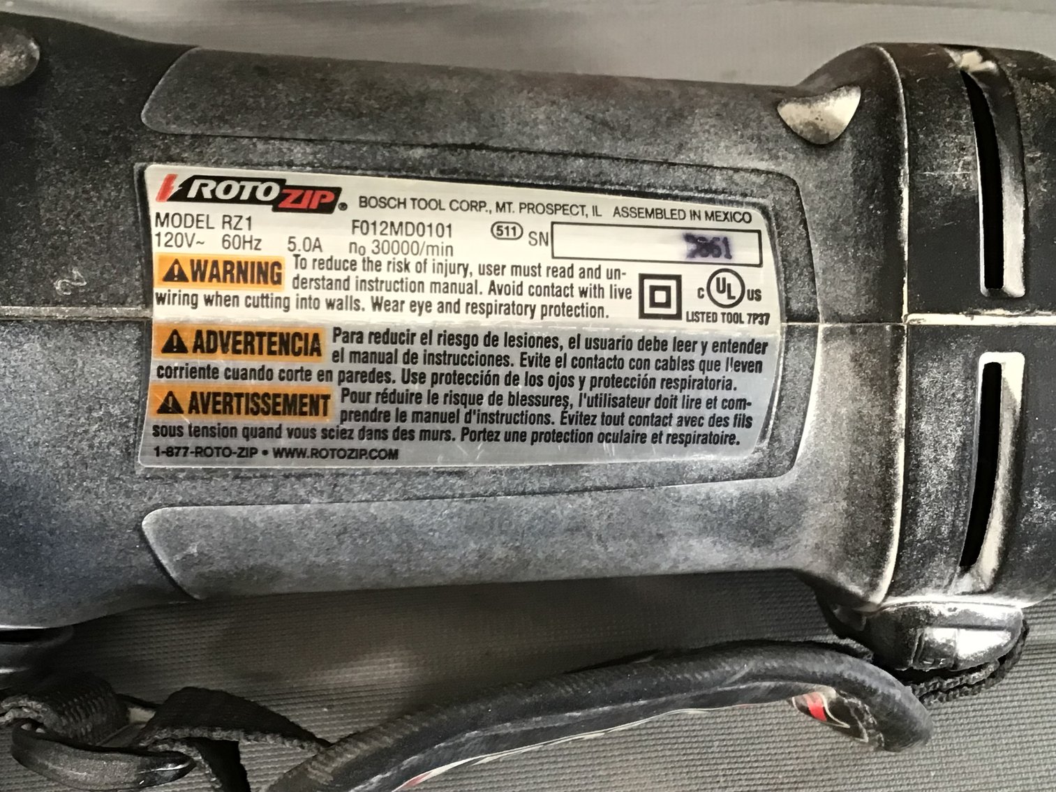 Image for Bosch roto-zip drill