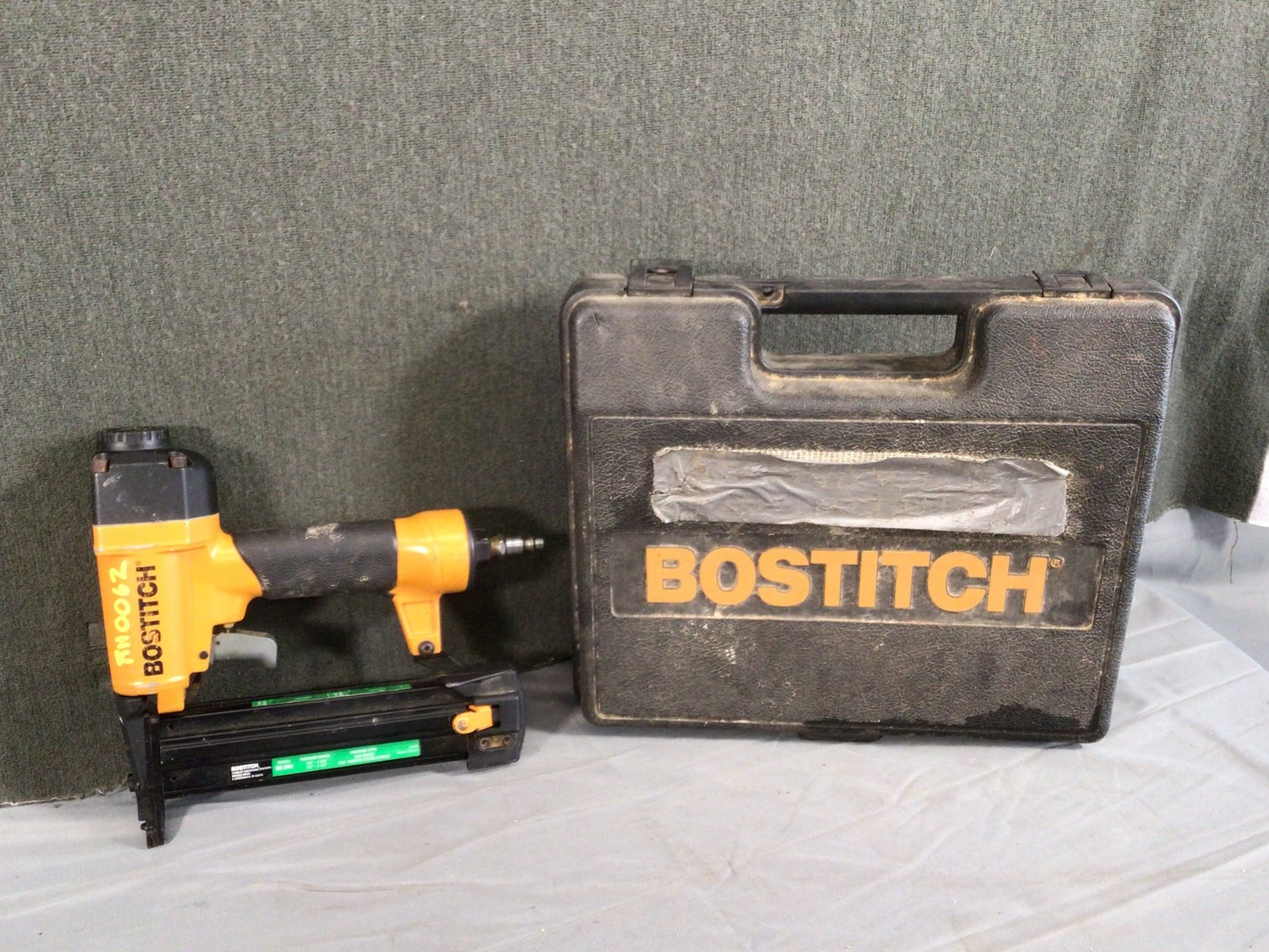 Image for Bostitch air nailer with case.