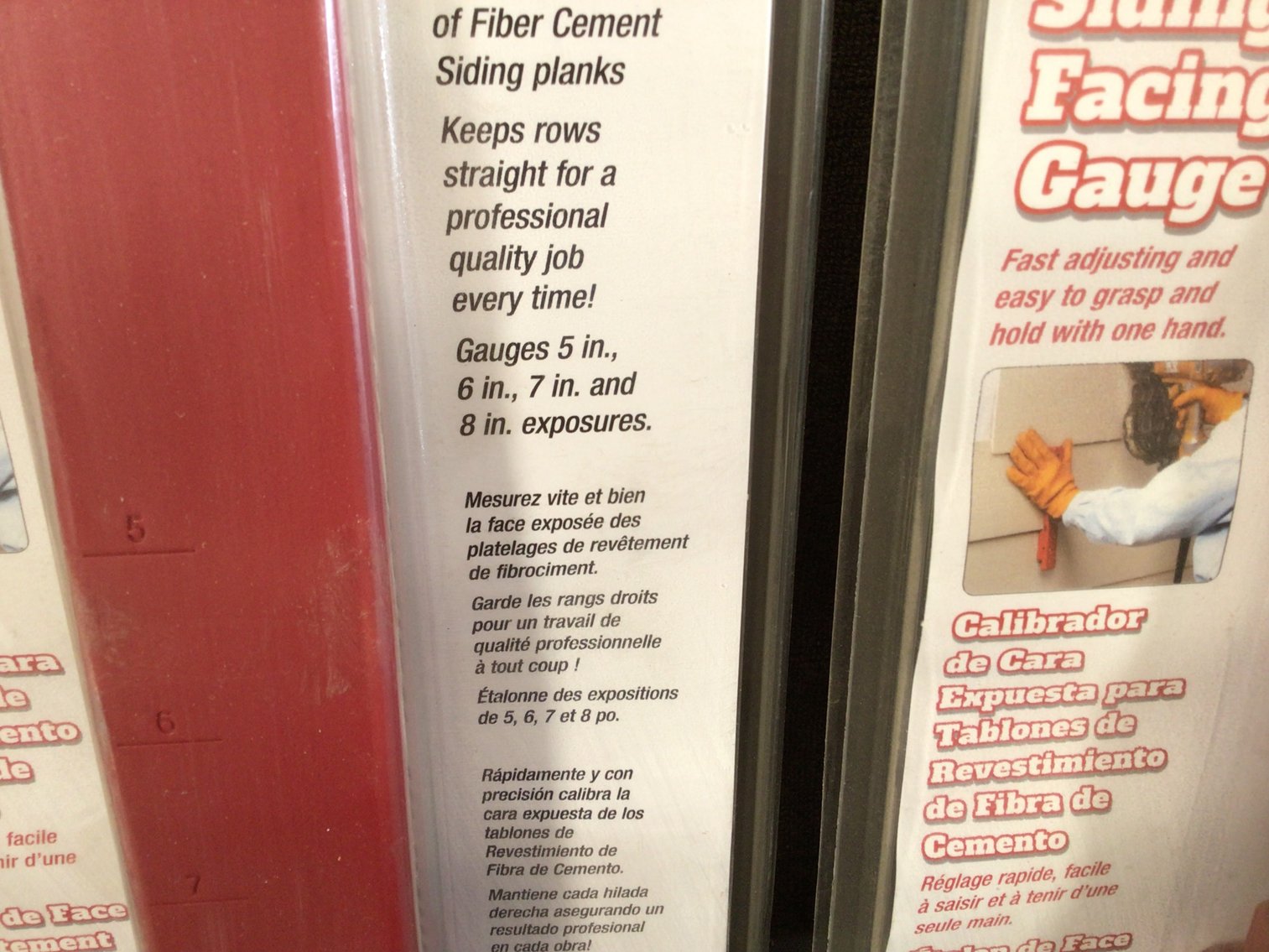 Image for Malco fiber cement siding facing gauges