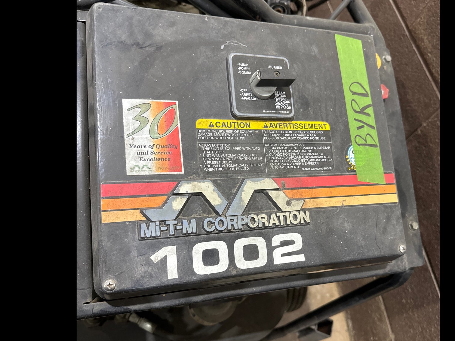 Image for Heated Pressure Washer