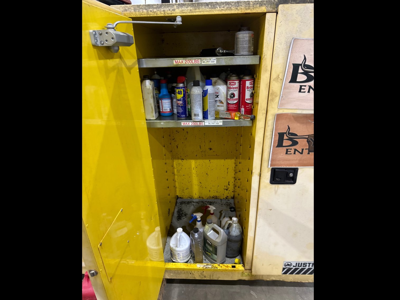Image for Justrite Falmmable liquid Storage Cabinet