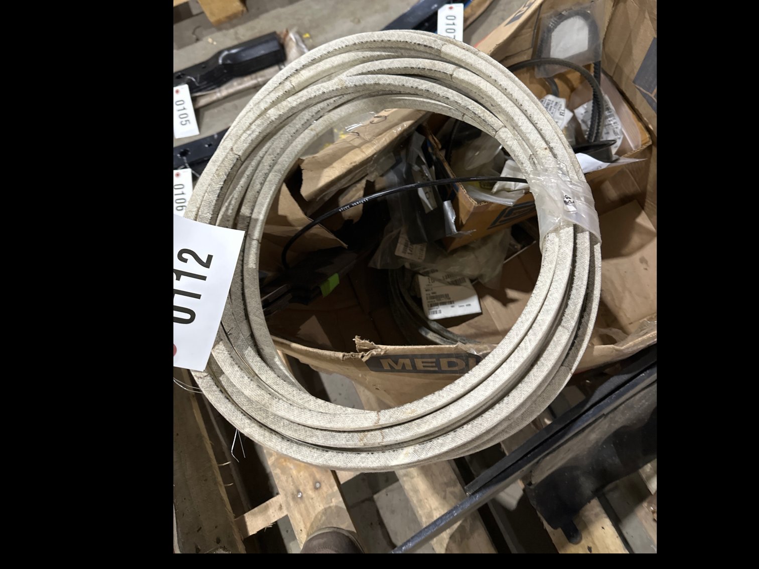 Image for Various belts and pulleys