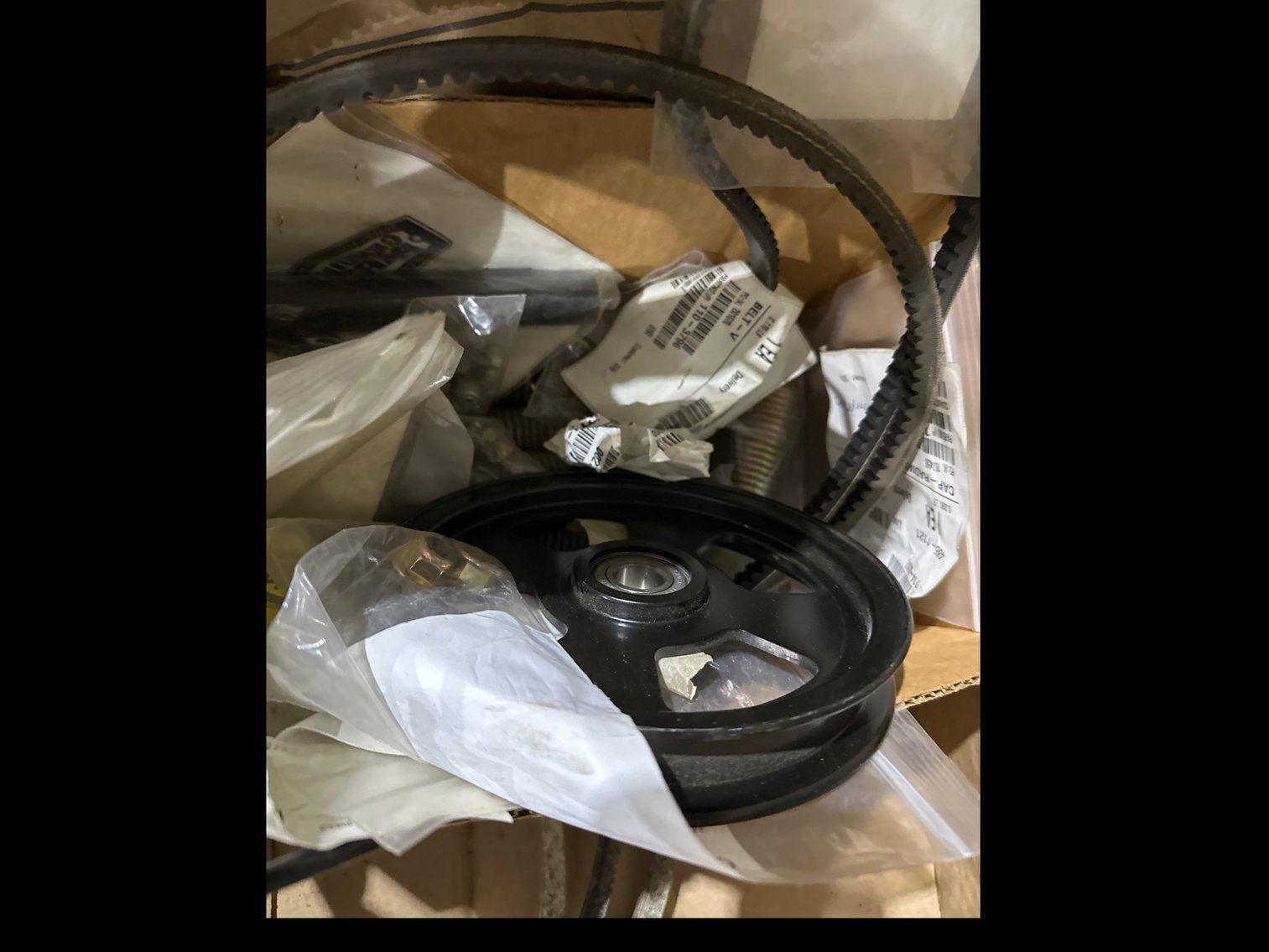 Image for Various belts and pulleys