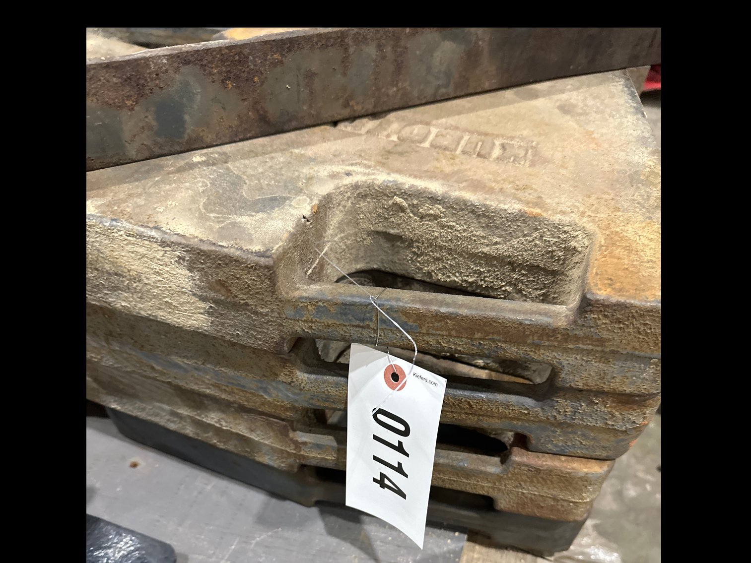 Image for Kubota weighs