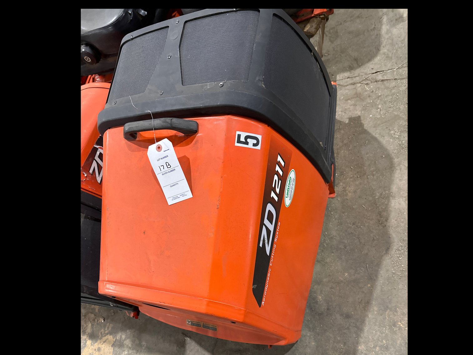 Image for Kubota ZD 1211 Hood