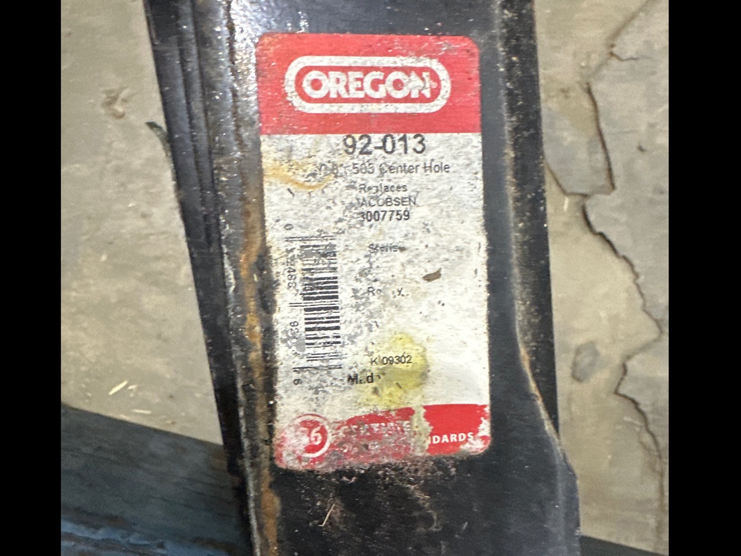 Image for Oregon mower blades