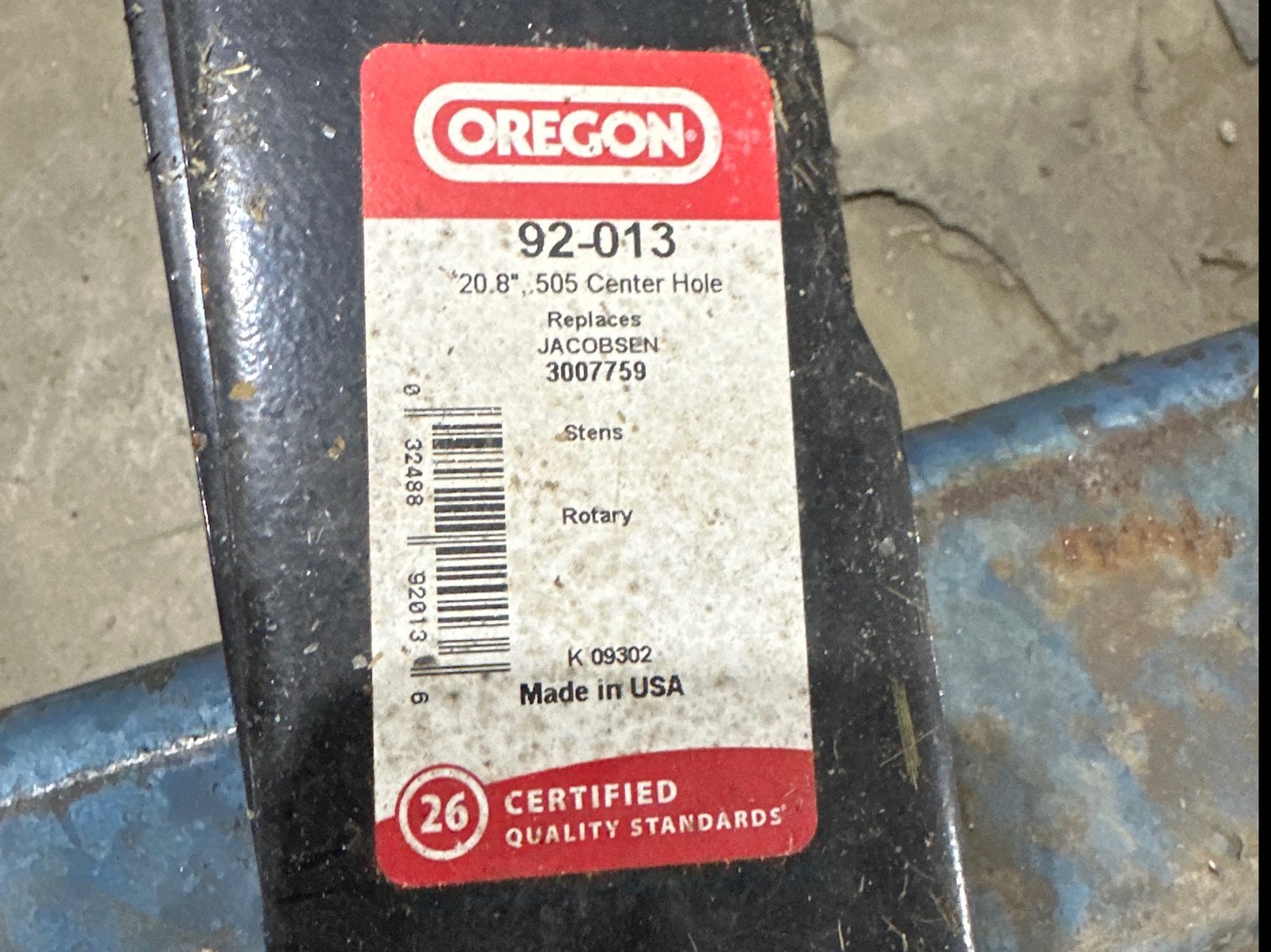 Image for Oregon mower blades