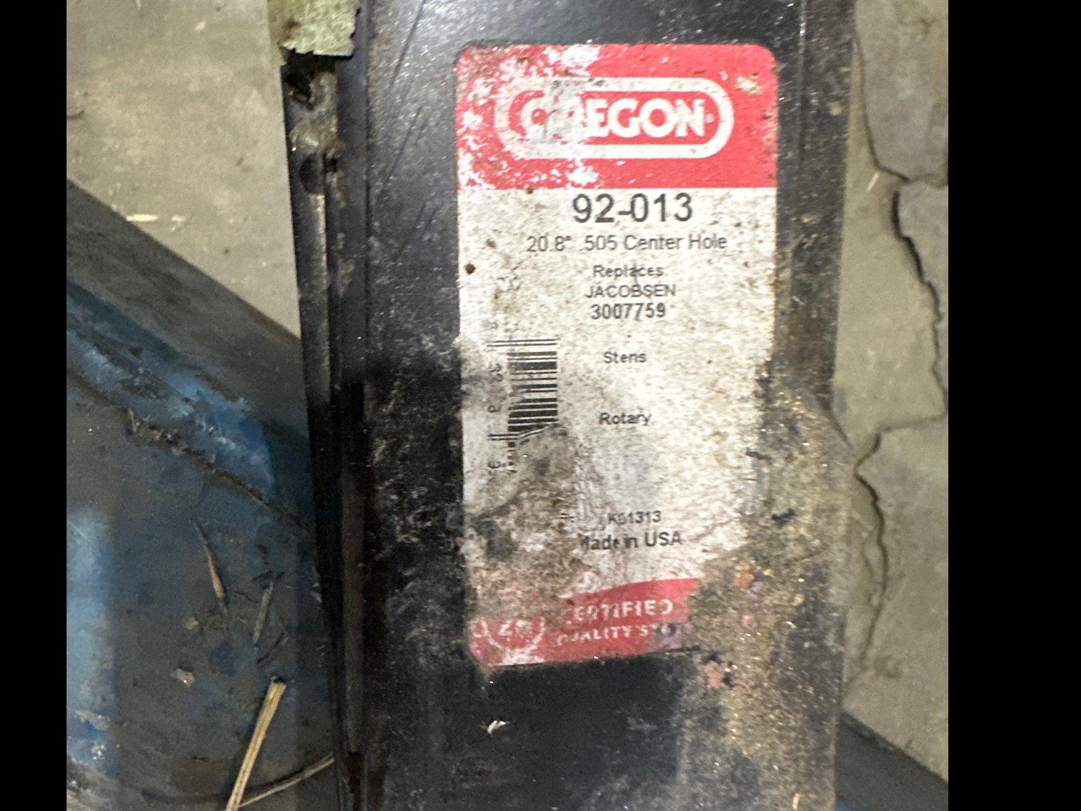 Image for Oregon mower blades