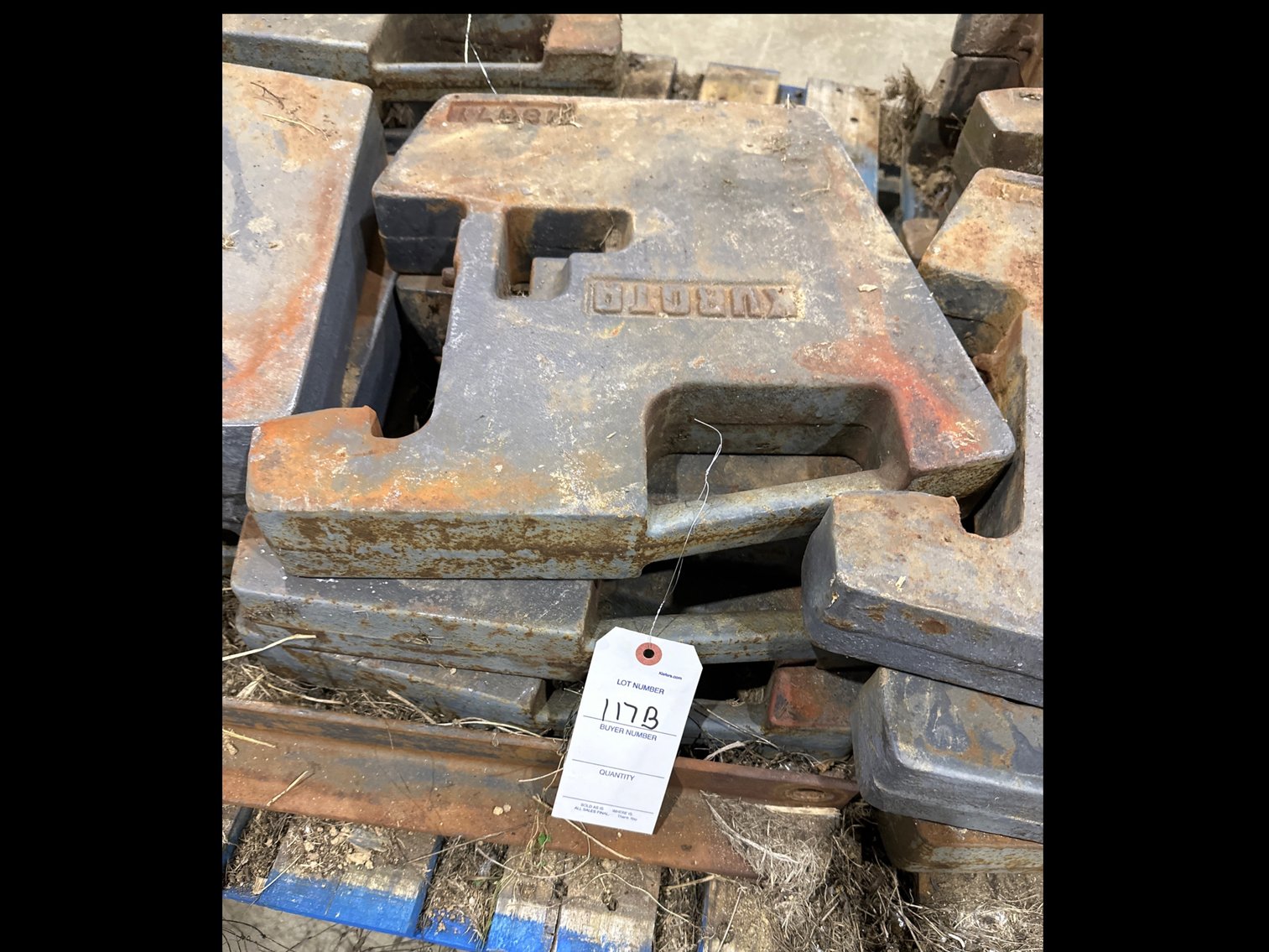 Image for Kubota Tractor Weights